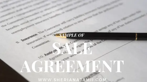house sale agreement sample, sample of house sale agreement, house sale agreement format