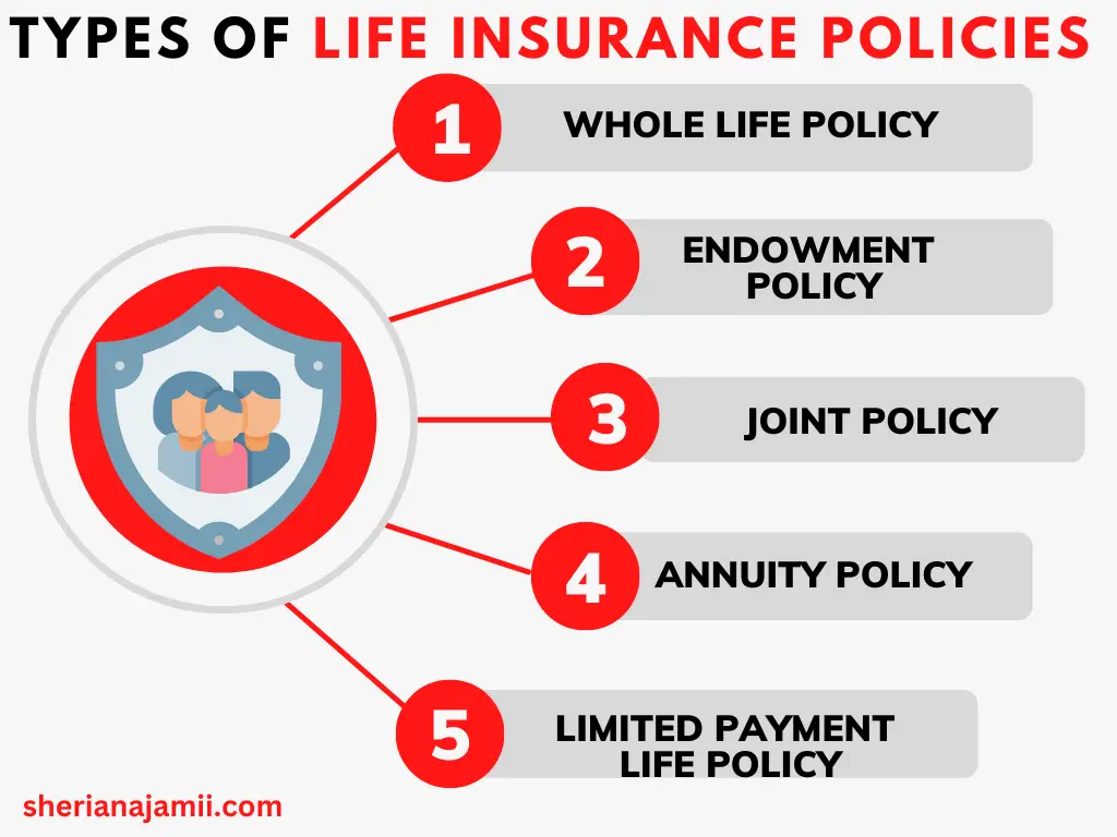 Types of life insurance policies