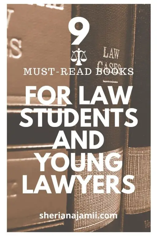 Must-read books for law students and young lawyers