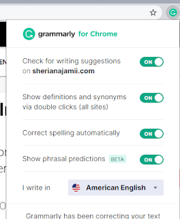 Grammarly add-on, Grammarly chrome extension