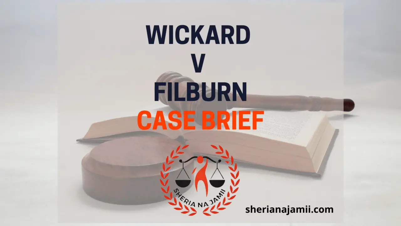 wickard v filburn case brief