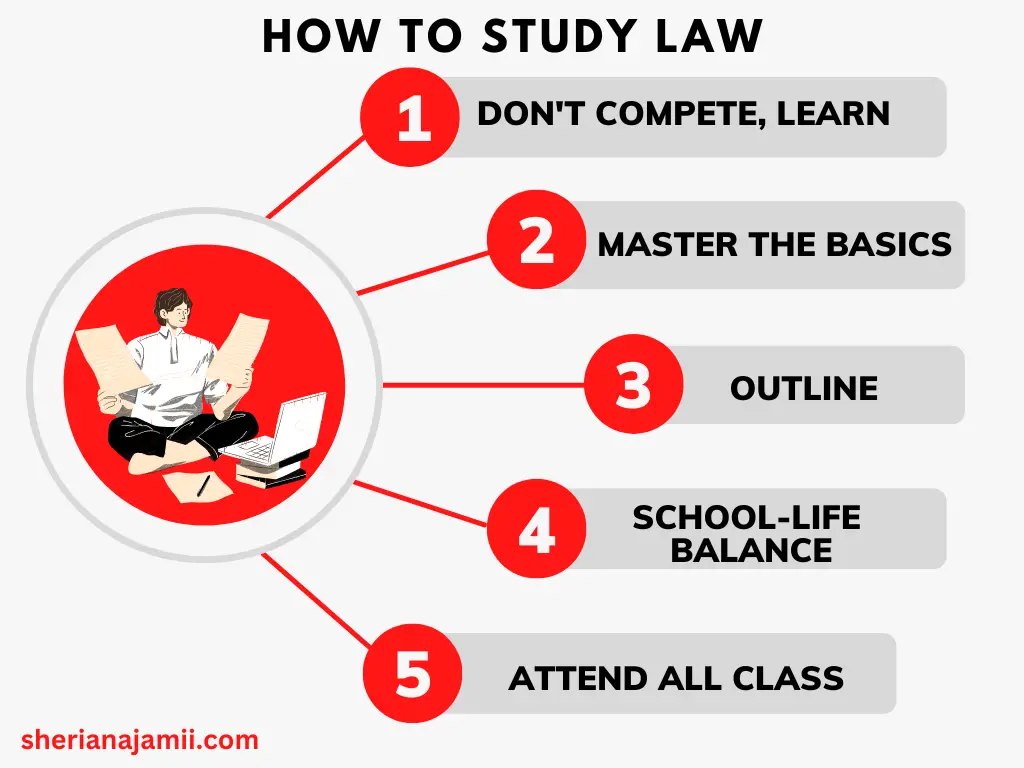 How to study law, tips to study law, studying law for beginners, how to study law at home, how to study law on your own