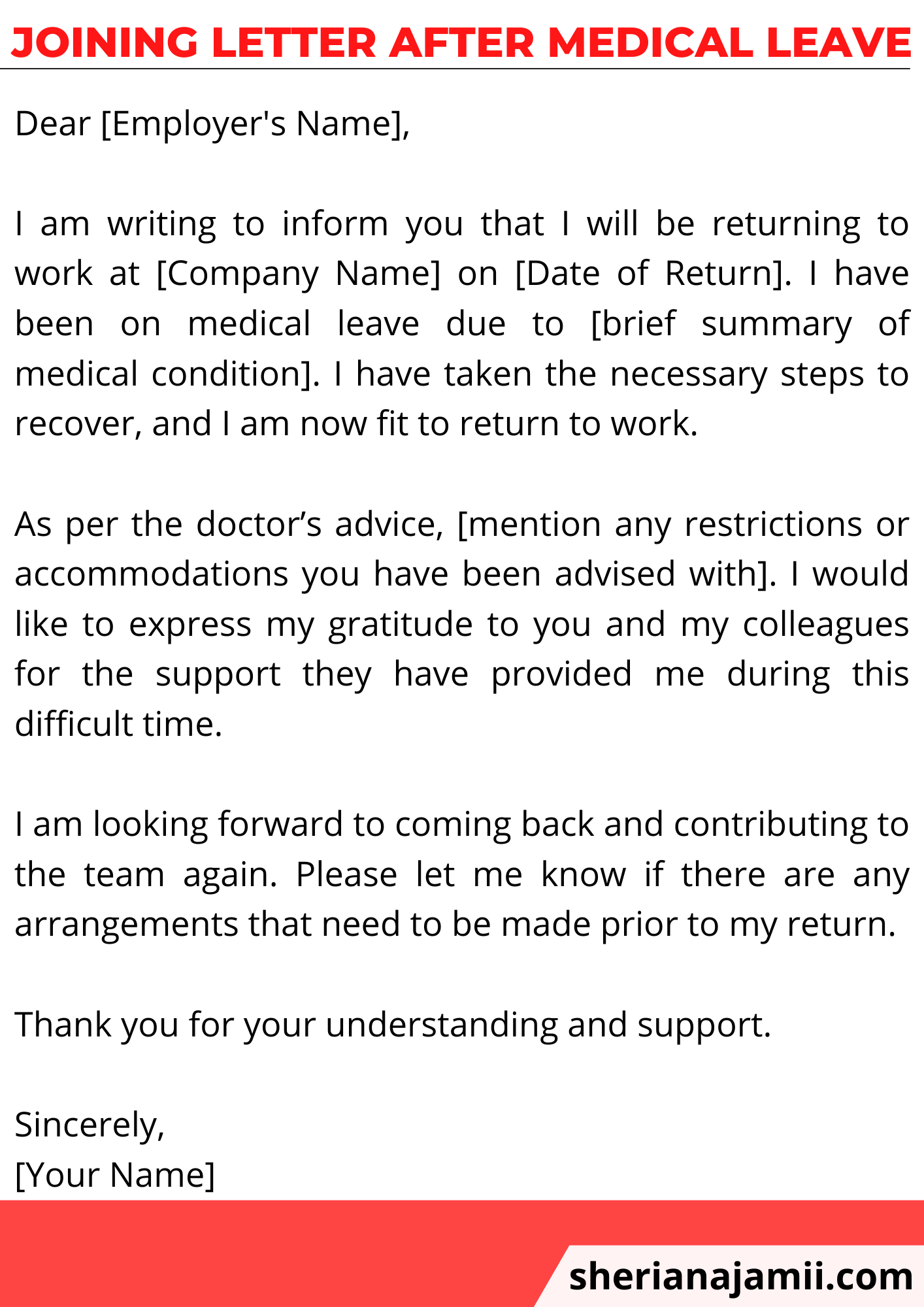 joining letter after medical leave, Joining letter after medical leave format, Joining letter after medical leave sample, joining letter after leave, joining report after leave, after medical leave joining letter